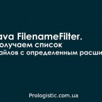 Java FilenameFilter. Получаем список файлов с определенным расширением