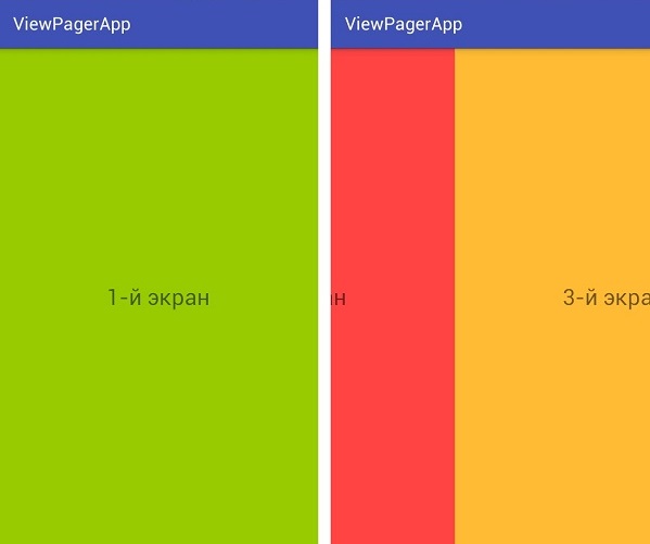 viewpager in android